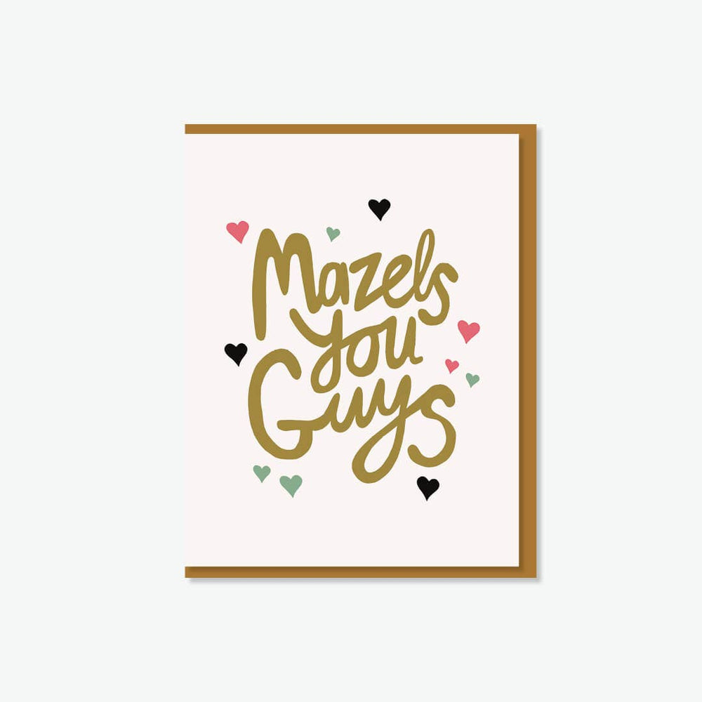 Mazels You Guys Card - JEWISHJOY.co