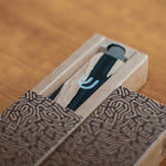 Mezuzah With Magnetic Cover | Black - JEWISHJOY.co