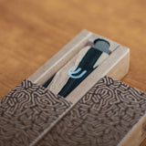 Mezuzah With Magnetic Cover | Black - JEWISHJOY.co