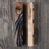 Mezuzah With Magnetic Cover | Black - JEWISHJOY.co