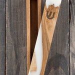 Mezuzah With Magnetic Cover | White - JEWISHJOY.co