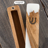 Mezuzah With Magnetic Cover | White - JEWISHJOY.co