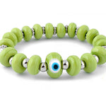 Murano Glass Evil Eye Bracelet | Protective Jewish Amulets - JEWISHJOY.co