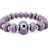 Murano Glass Evil Eye Bracelet | Protective Jewish Amulets - JEWISHJOY.co