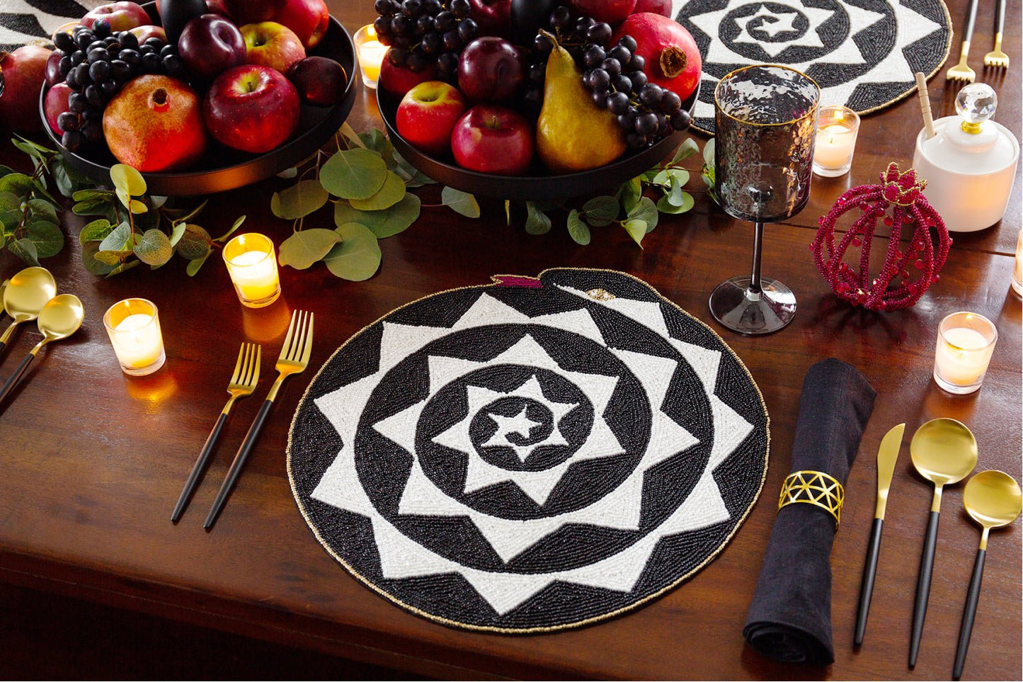 Nakasha Serpent Placemat/Altar Cloth - JEWISHJOY.co
