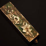 Oak | Bronze Mezuzah - JEWISHJOY.co