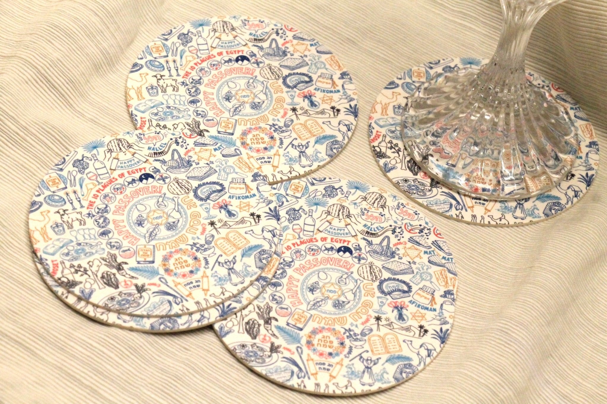 Passover Coasters - JEWISHJOY.co