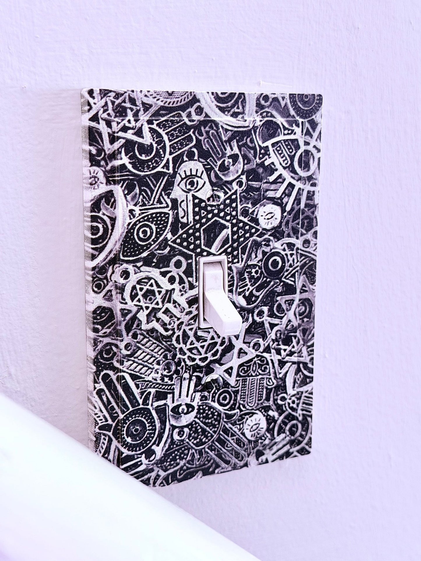 Printed Single Light Switchplate | Jewish Joy - JEWISHJOY.co