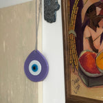 Purple - Evil Eye Hanging Pendant - JEWISHJOY.co