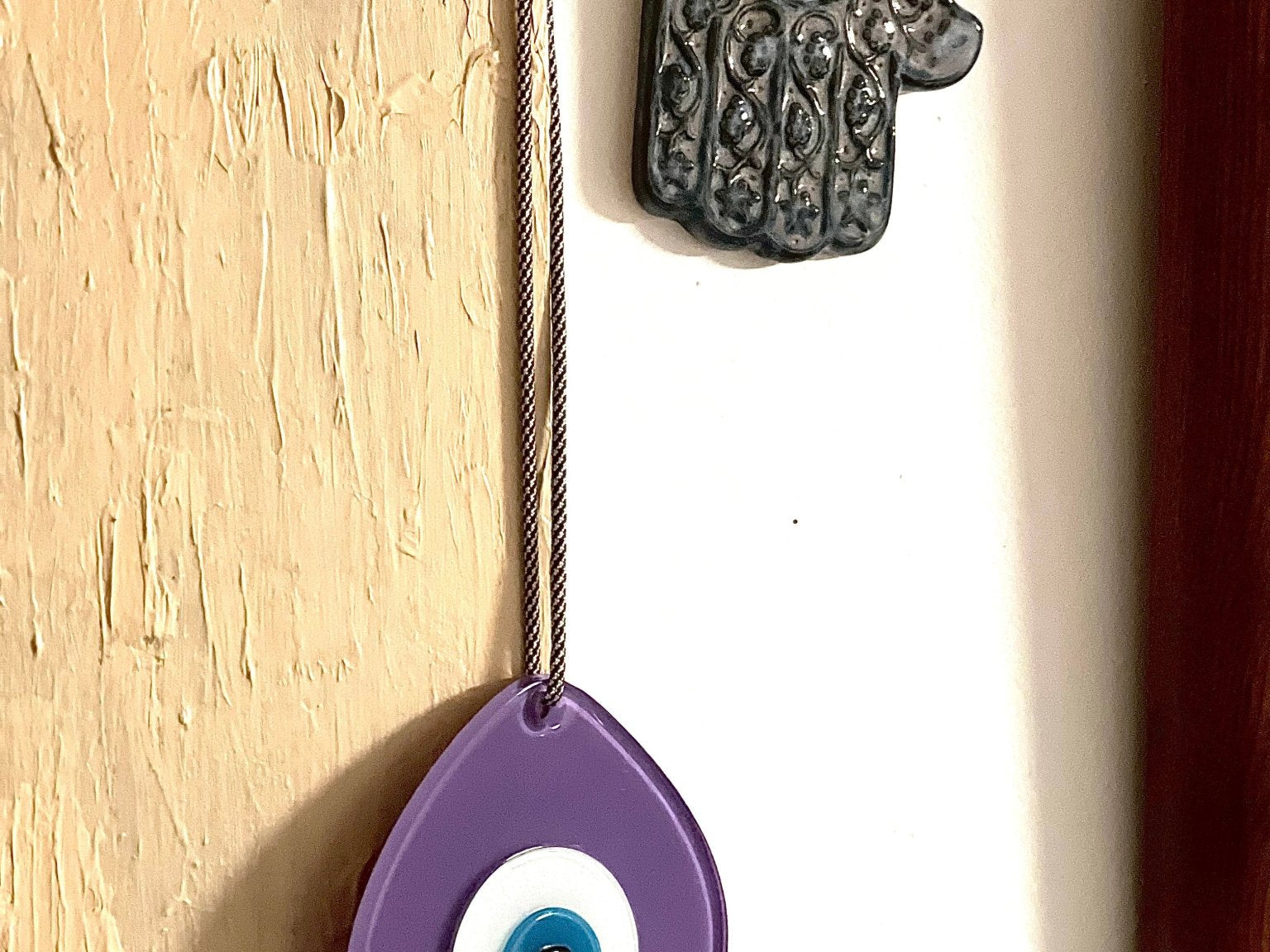 Purple - Evil Eye Hanging Pendant - JEWISHJOY.co