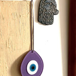 Purple - Evil Eye Hanging Pendant - JEWISHJOY.co