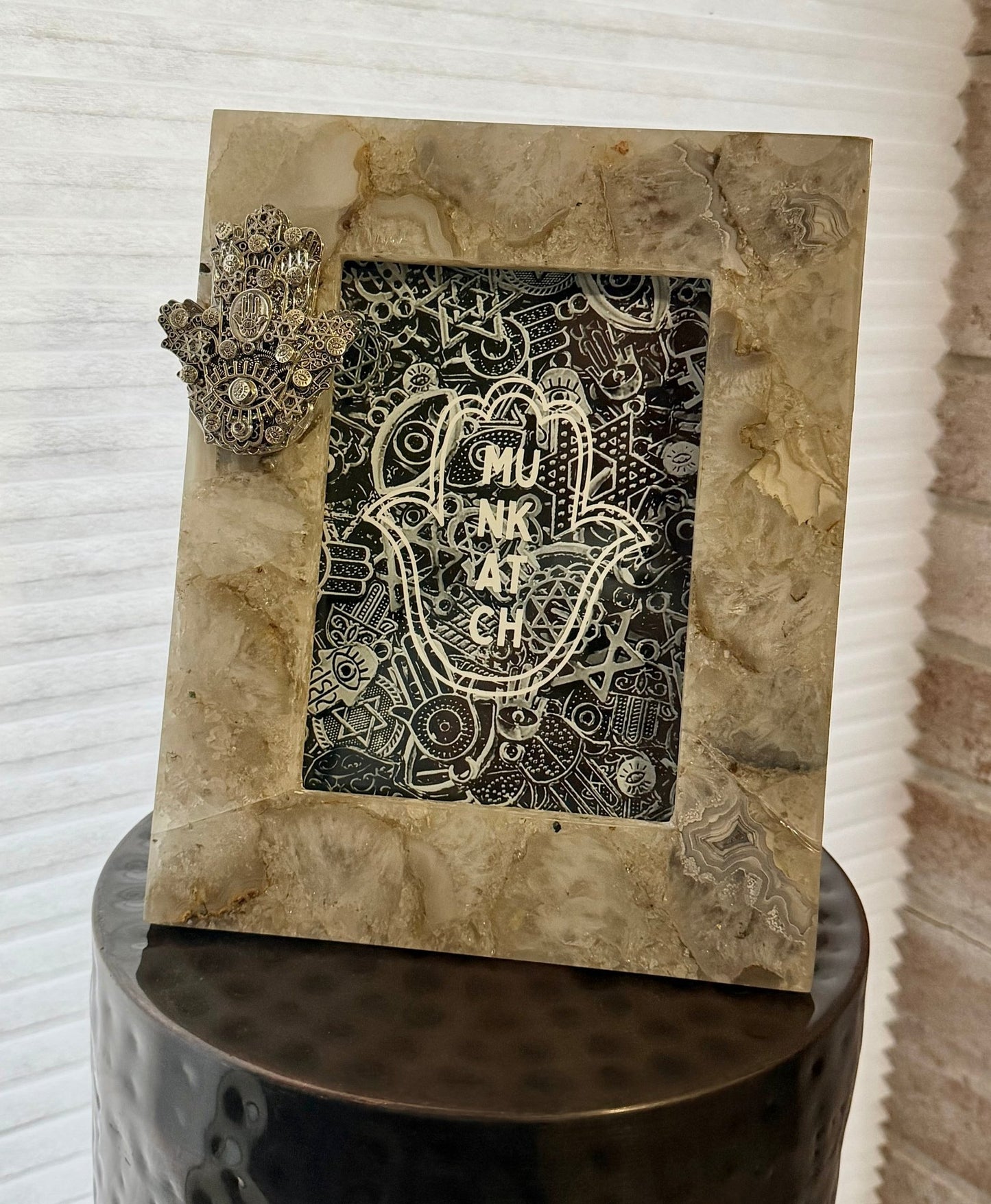 Rose Quartz Picture Frame - JEWISHJOY.co