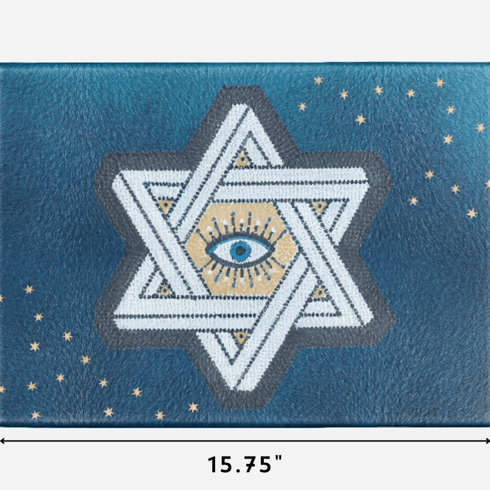 Sapira Glass Platter: XL Drip Tray / Latke Board / Challah Board - JEWISHJOY.co