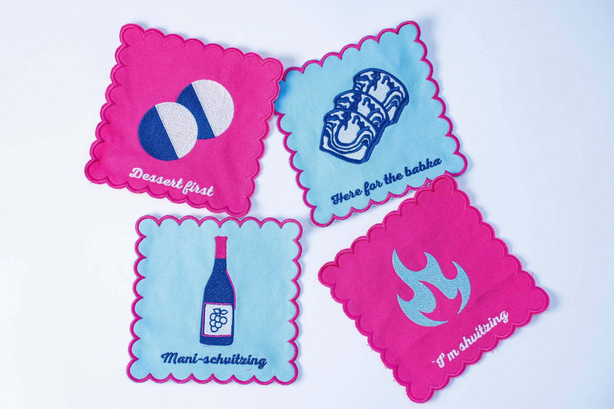 Schvitzing for Sweets | Cocktail Napkins - JEWISHJOY.co