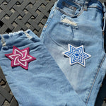 Sequin Star of David Patches (set of 3) - JEWISHJOY.co