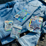 Sequin Star of David Patches (set of 3) - JEWISHJOY.co