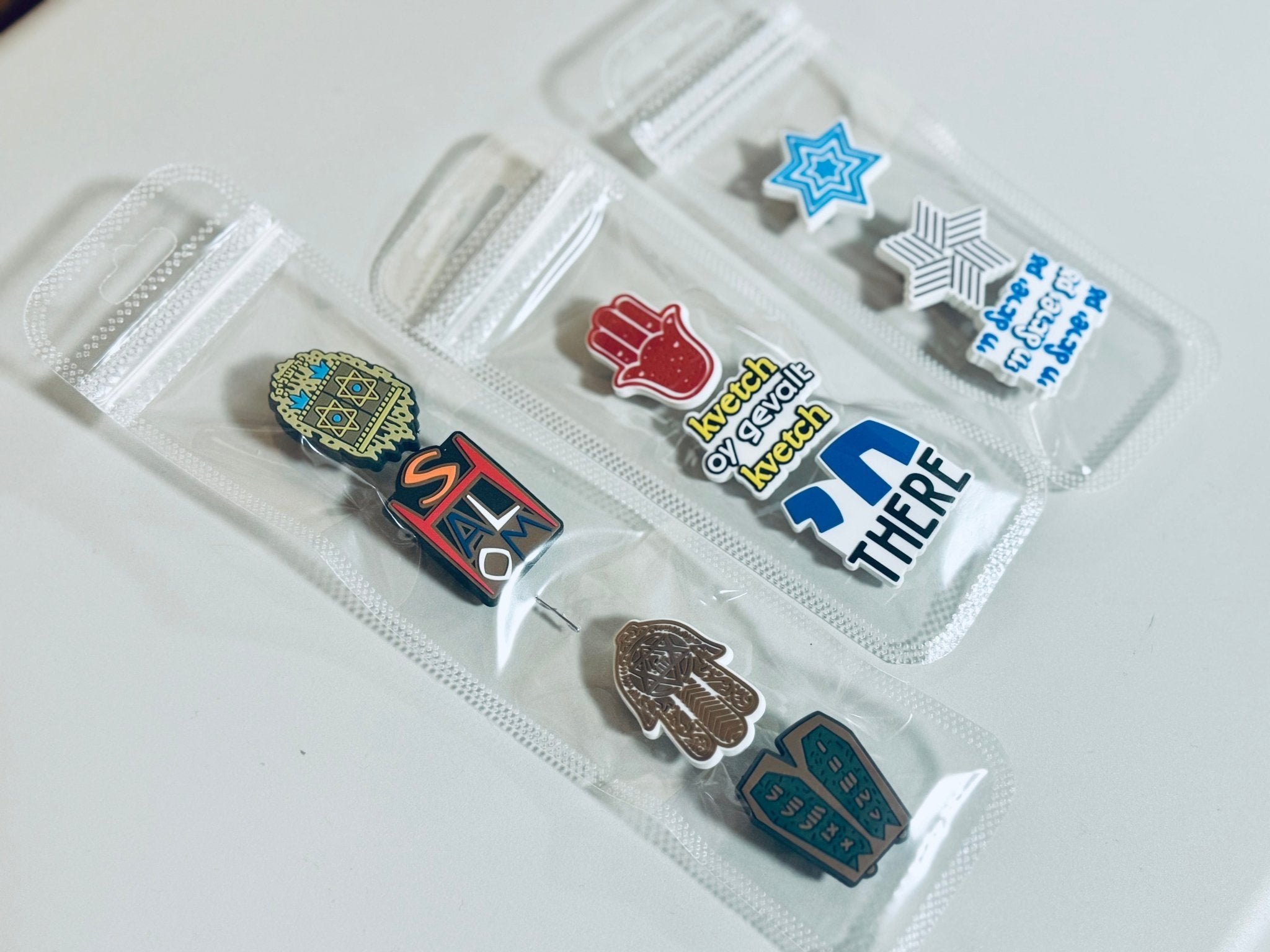 Shoe Charms | Am Yisrael Chai Pack (set of 3) - JEWISHJOY.co