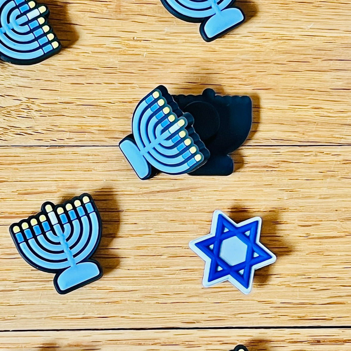 Shoe Charms | Menorah - JEWISHJOY.co