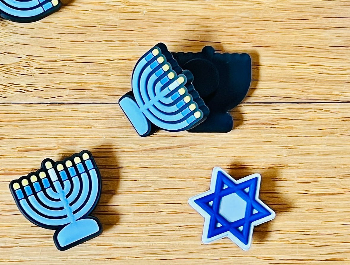 Shoe Charms | Menorah - JEWISHJOY.co