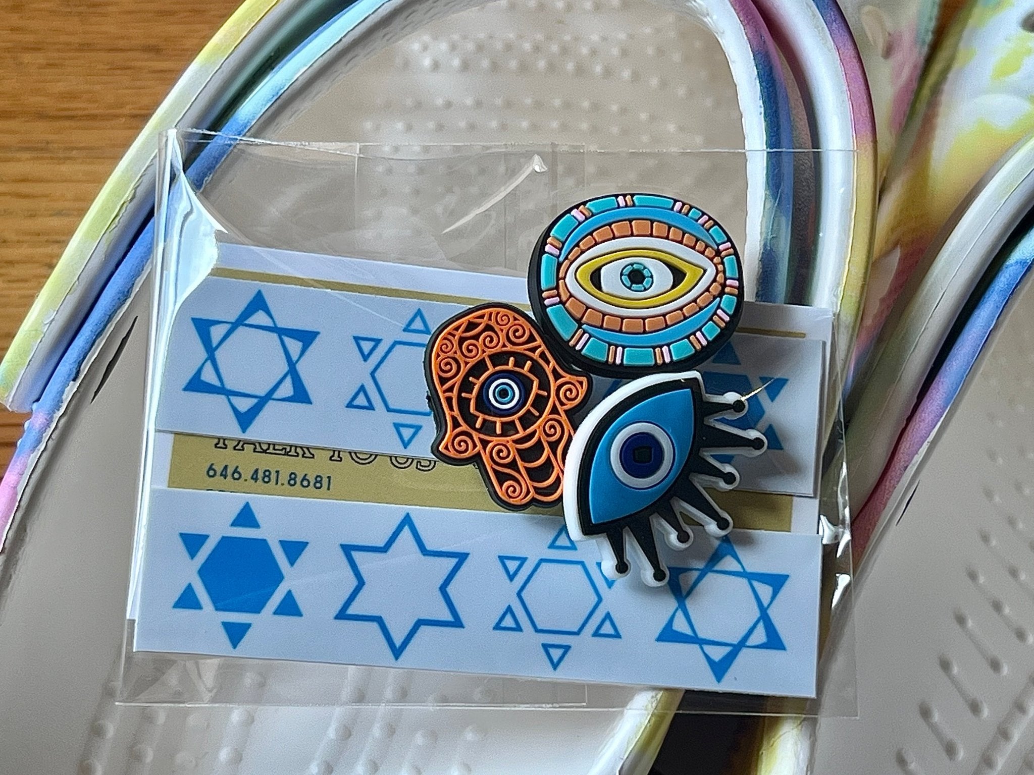 Shoe Charms (Set of 3) - Style 05 - JEWISHJOY.co