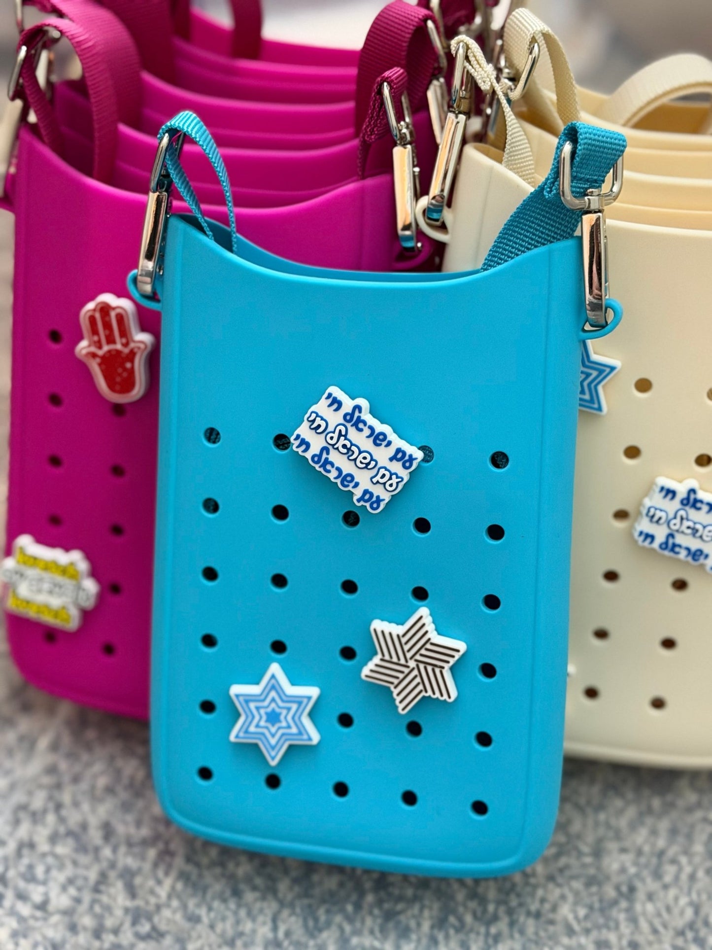 Silicone Purse w/ Charms - JEWISHJOY.co