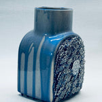 Small Ceramic Vase (blue resin) - JEWISHJOY.co