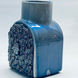 Small Ceramic Vase (blue resin) - JEWISHJOY.co