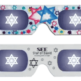 Star of David - 3D Glasses - JEWISHJOY.co