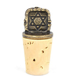 Star of David Wine Bottle Stopper - JEWISHJOY.co