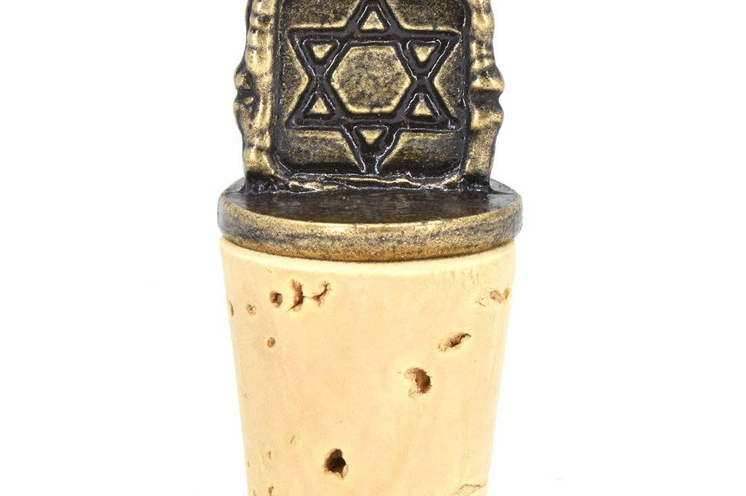 Star of David Wine Bottle Stopper - JEWISHJOY.co