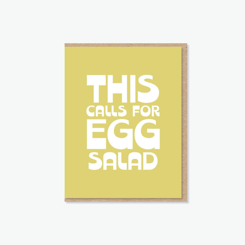 This calls for Egg Salad Card - JEWISHJOY.co