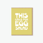 This calls for Egg Salad Card - JEWISHJOY.co