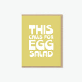 This calls for Egg Salad Card - JEWISHJOY.co