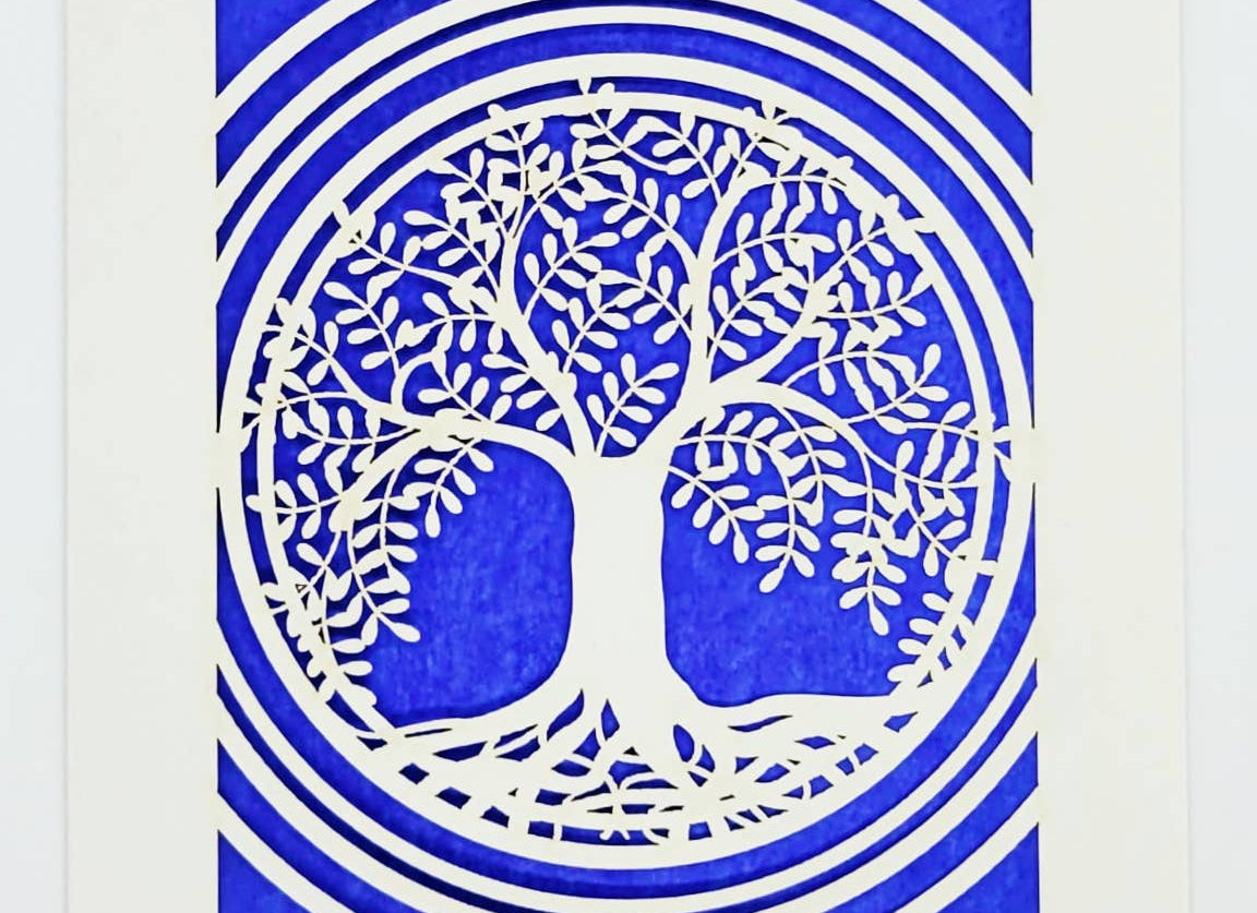 Tree of Life Papercut Card - JEWISHJOY.co