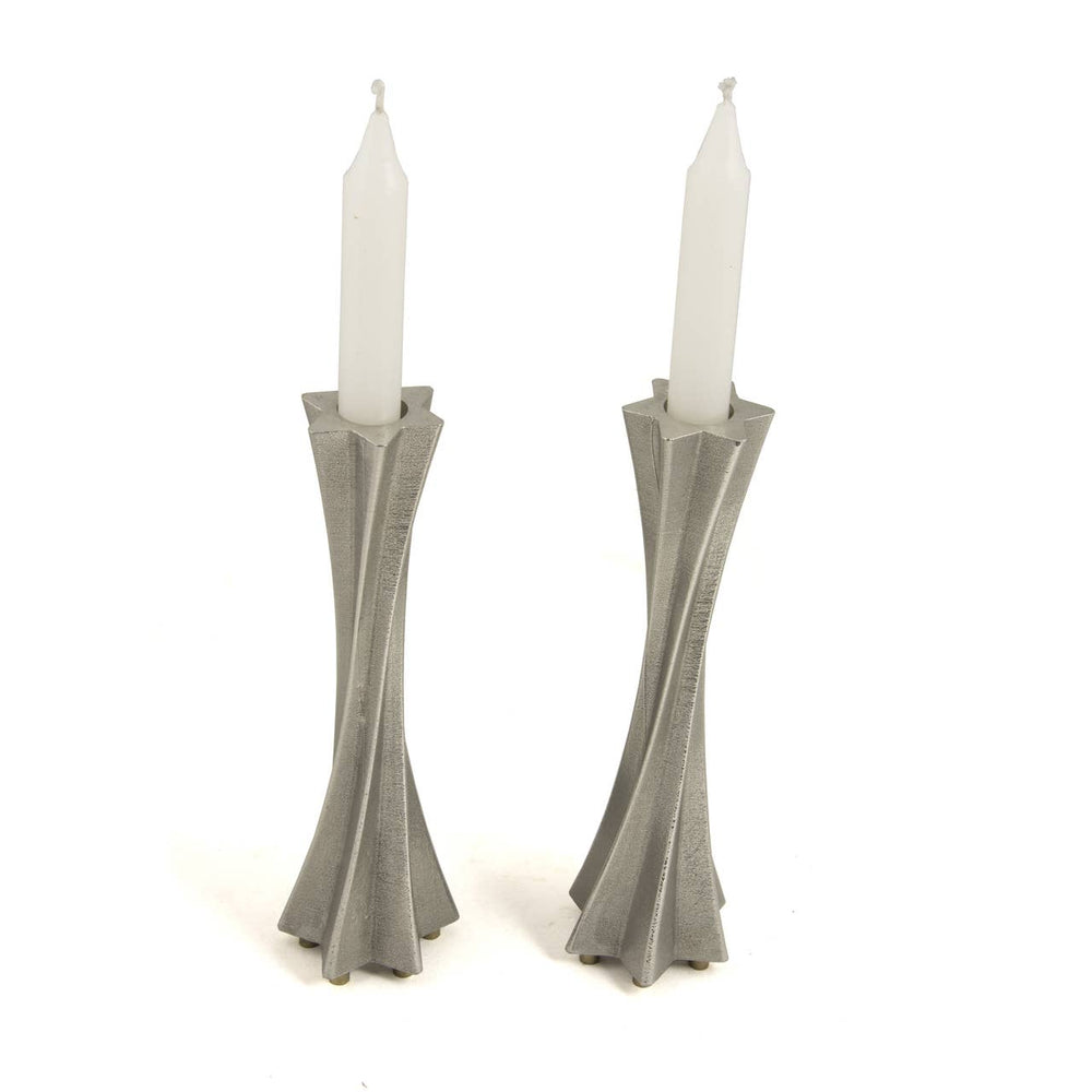 Twisted Star of David Candle Holders - JEWISHJOY.co