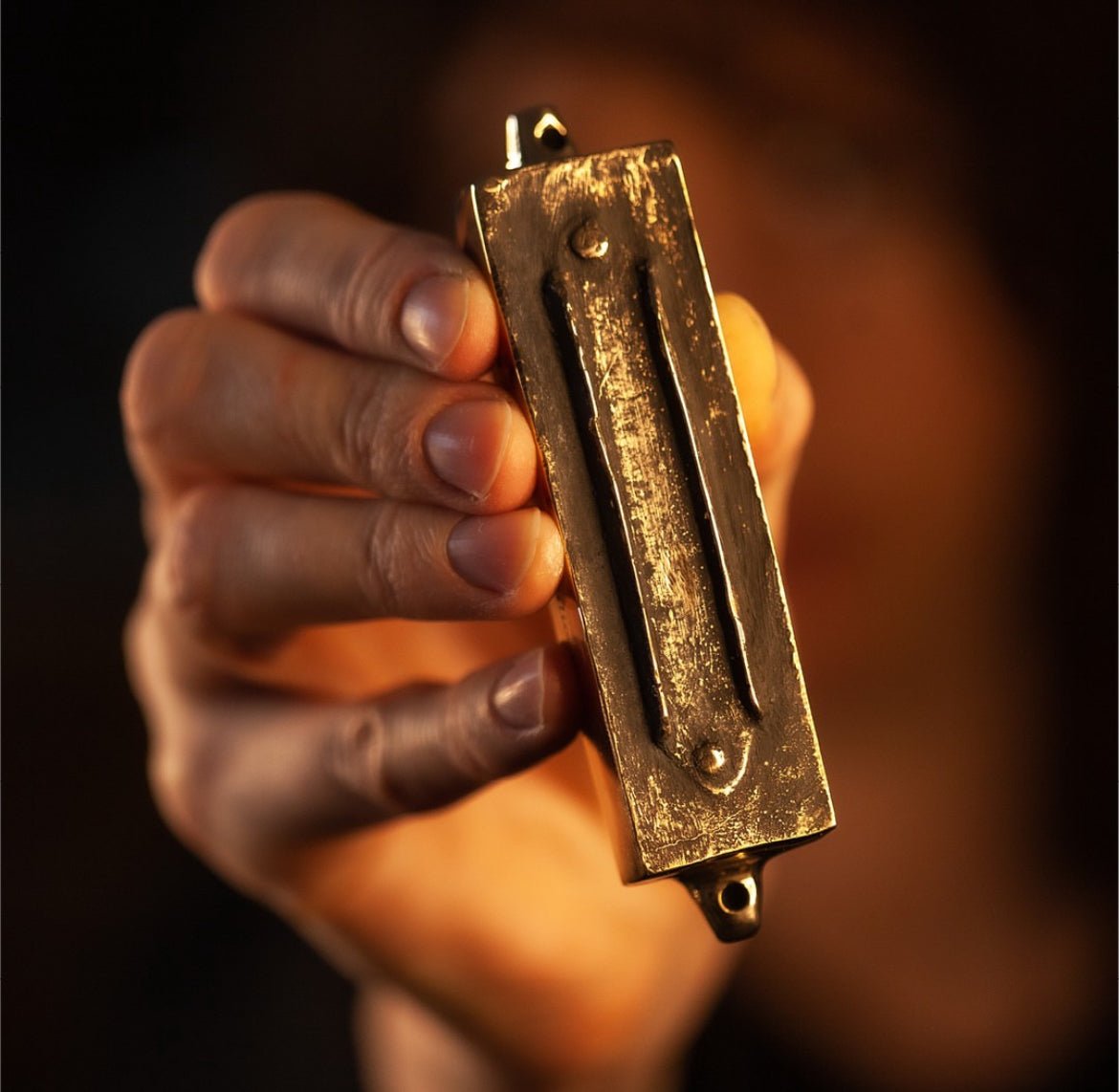 Warsaw Walicow 14 St. | Bronze Mezuzah - JEWISHJOY.co