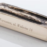 Warsaw Walicow 14 St. | Bronze Mezuzah - JEWISHJOY.co