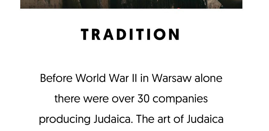 Warsaw Walicow 14 St. | Bronze Mezuzah - JEWISHJOY.co