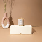 Yahrzeit Candle | Matte Creme (24 Hour) - JEWISHJOY.co