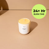 Yahrzeit Candle | Matte Creme (24 Hour) - JEWISHJOY.co